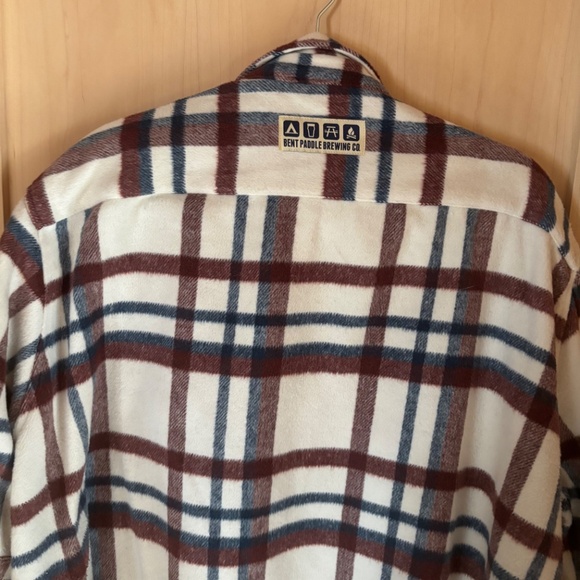 Bent Paddle flannel (fleece) - Picture 4 of 4